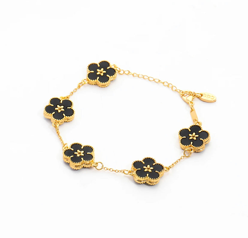 Five Leaf Blossom Bracelet