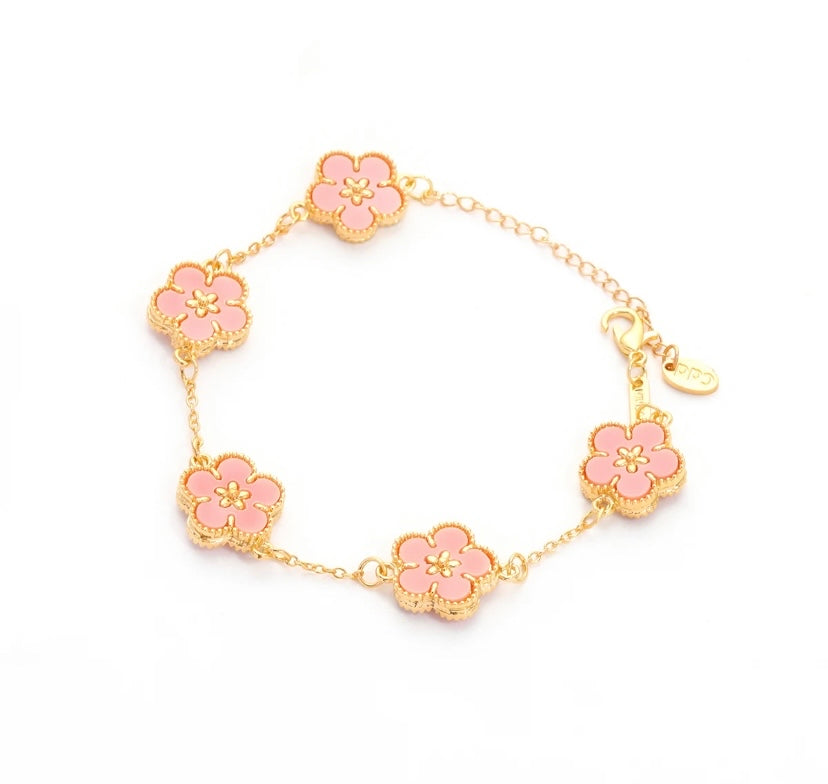 Five Leaf Blossom Bracelet