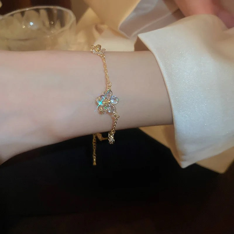 Gardenia Crystal Bracelet