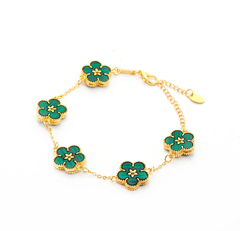 Five Leaf Blossom Bracelet