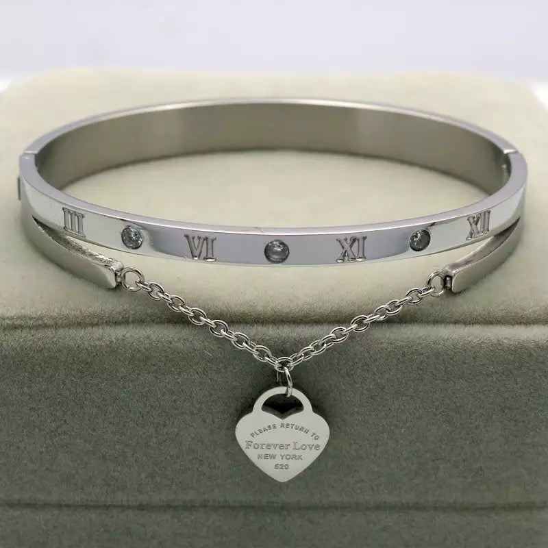 Forever Love Heart Bracelet