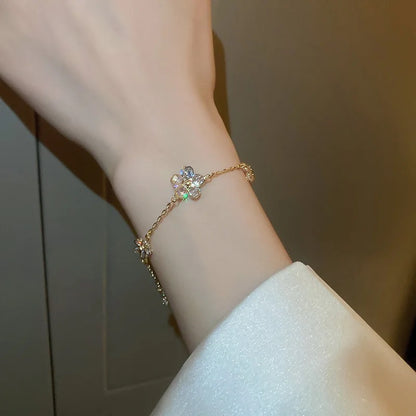 Gardenia Crystal Bracelet