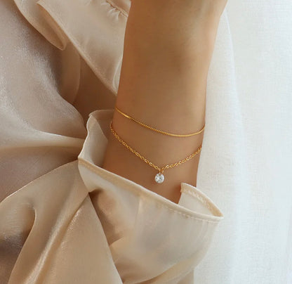 Juni Bracelet ~ 18K Gold Plated