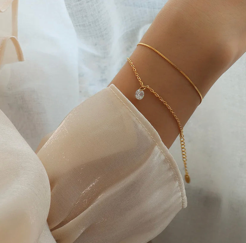 Juni Bracelet ~ 18K Gold Plated