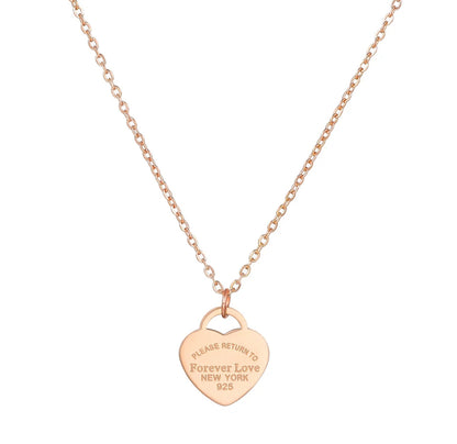 Forever Love Pendant Necklace