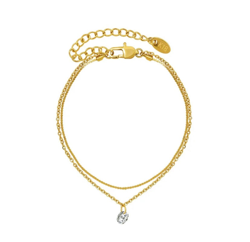 Juni Bracelet ~ 18K Gold Plated