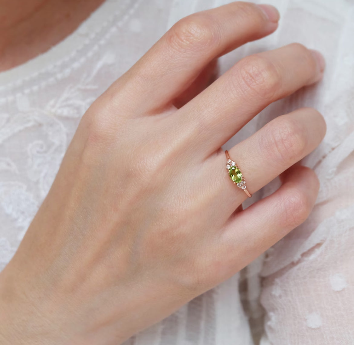 Olivia Peridot Ring