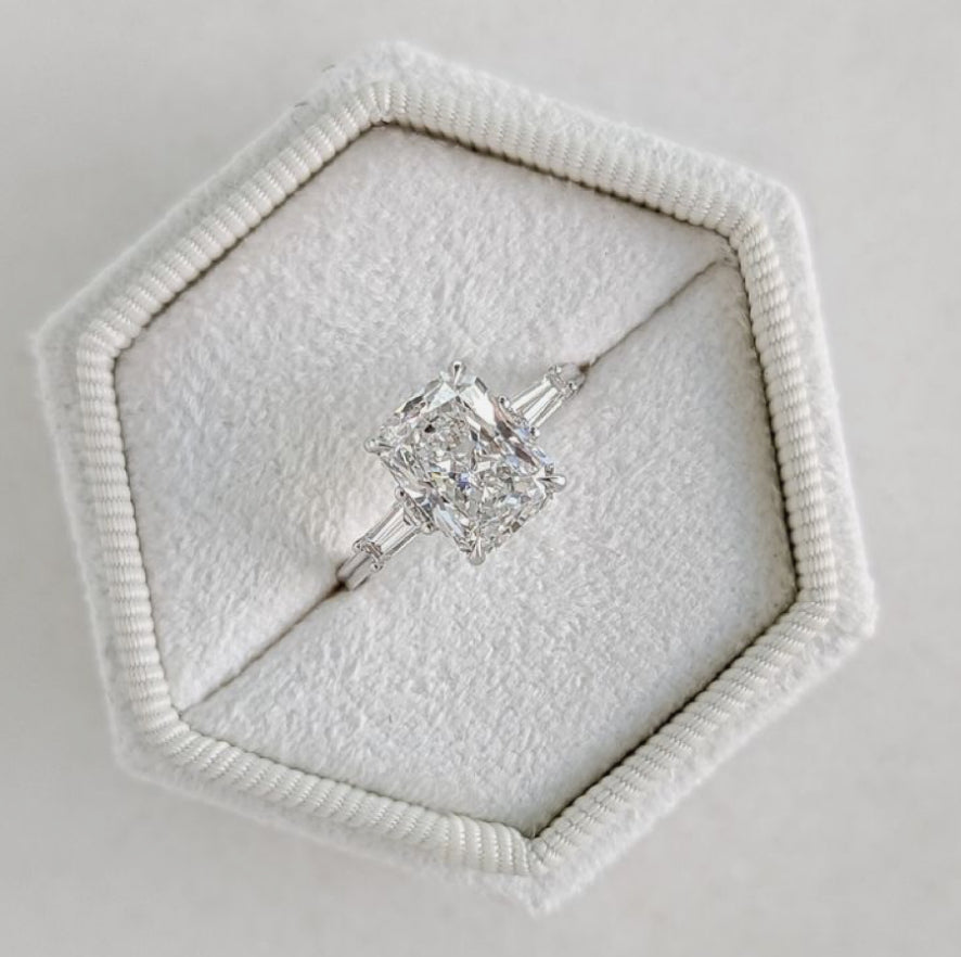 Annabelle 4CT Moissanite Ring