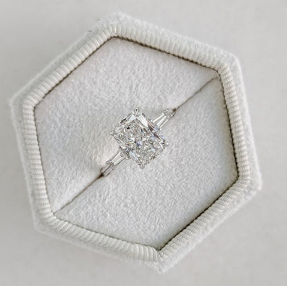 Annabelle 4CT Moissanite Ring