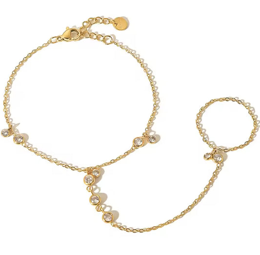 Daana Finger Chain Bracelet