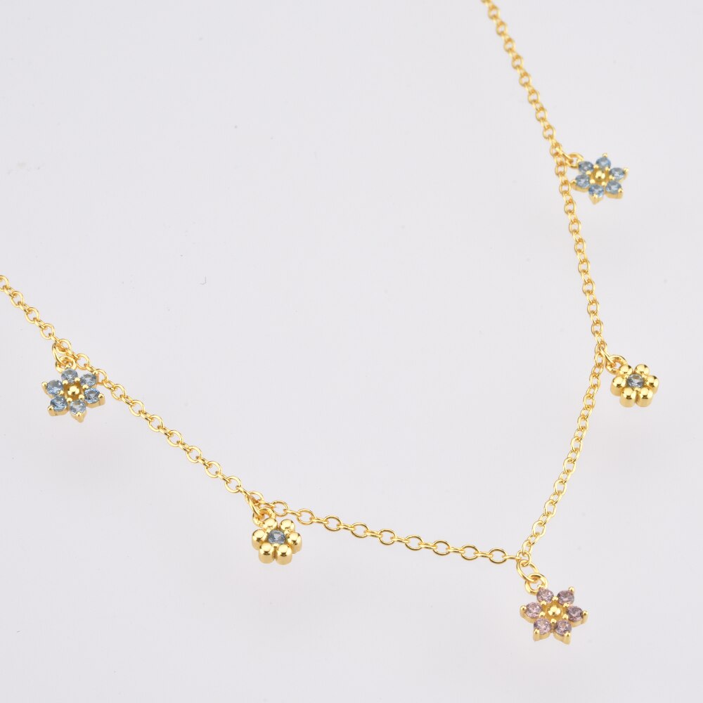 Flower Choker Necklace