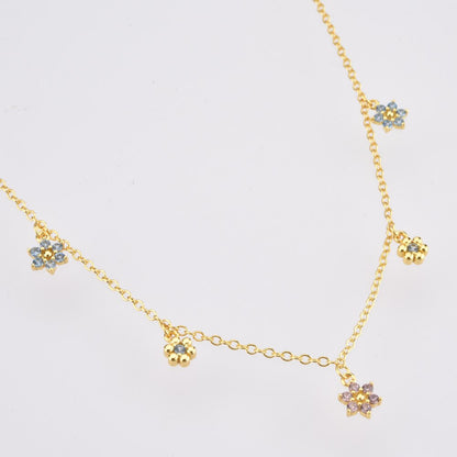 Flower Choker Necklace