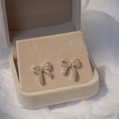 14K Gold Filled Zarita Bow Earrings