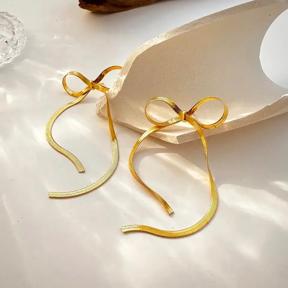 Amelia Bow Earrings