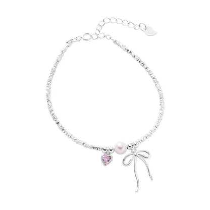 Mei Heart Bow Bracelet