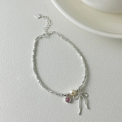 Mei Heart Bow Bracelet