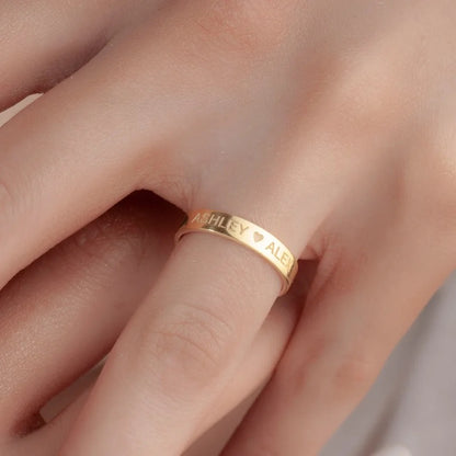 Personalised Engraved Ring