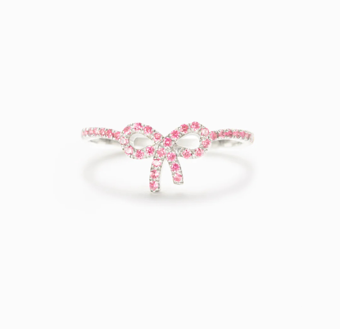 Pink Delight Ring ~ 925 Sterling Silver