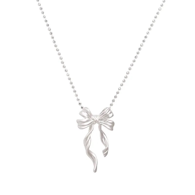 Melody Bow Necklace