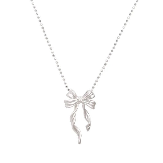 Melody Bow Necklace