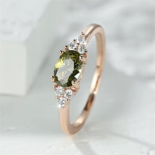 Olivia Peridot Ring