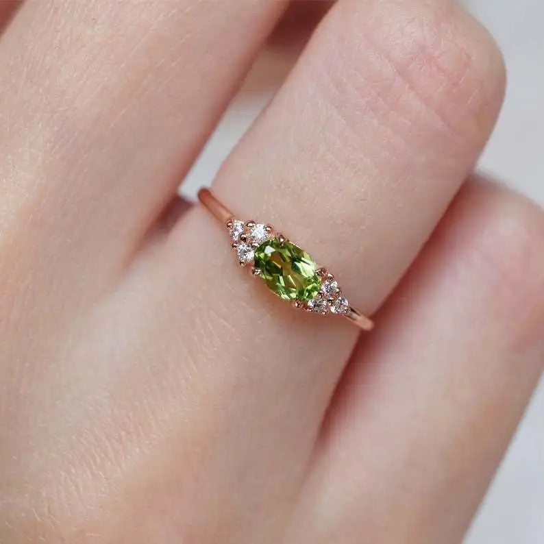 Olivia Peridot Ring