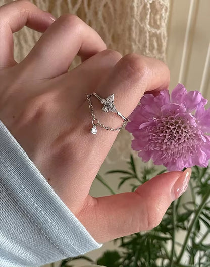 Lyza Butterfly Ring