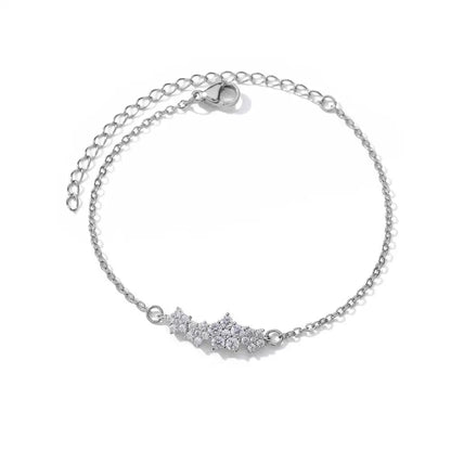 Flower Crystal Zircon Bracelet