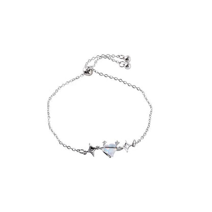 Star Heart Zircon Bracelet