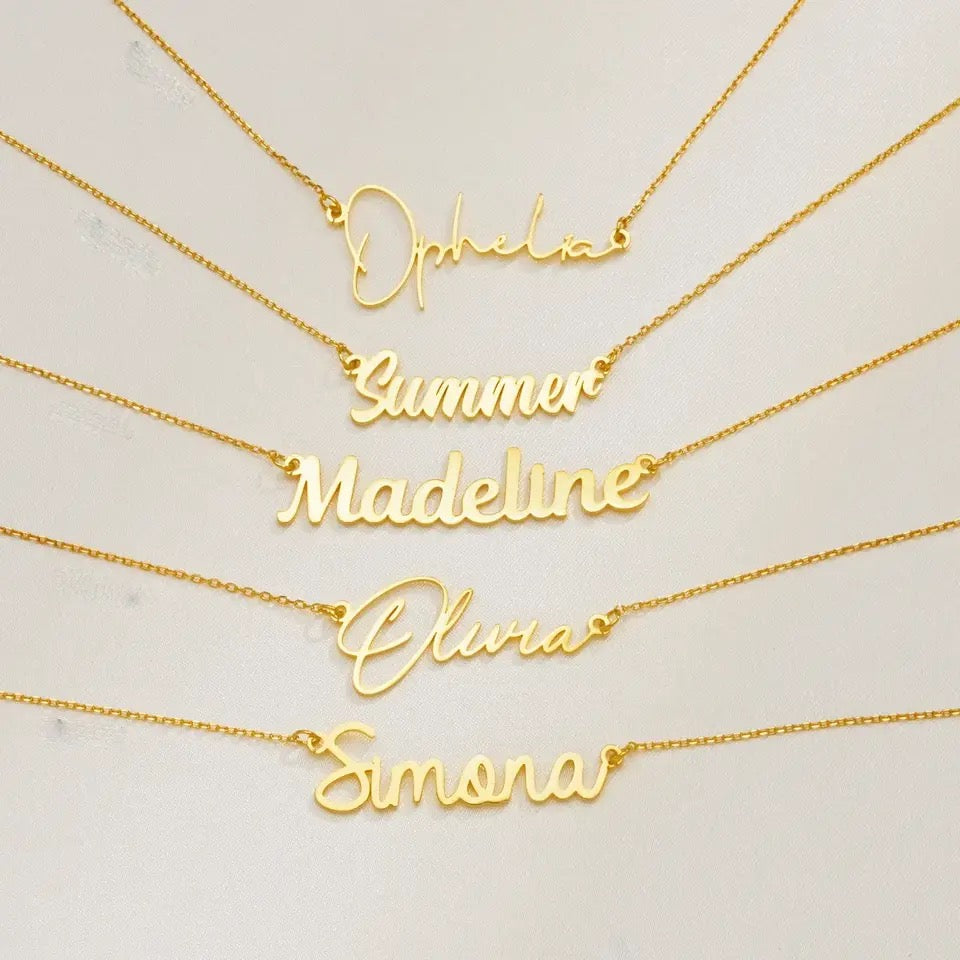 Personalised Name Necklace