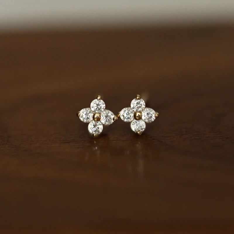 Luna Zircon Earrings