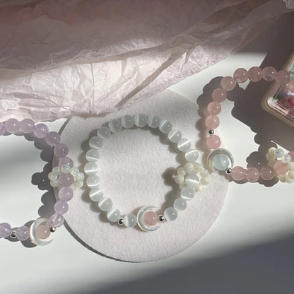 Crescent Pearl Bracelet