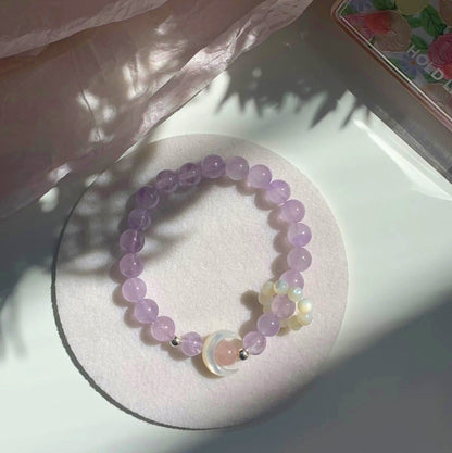 Crescent Pearl Bracelet