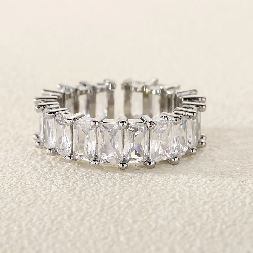 Cara Zircon Adjustable Ring