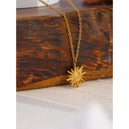 Sun Pendant Necklace