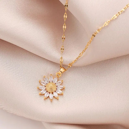 Sunflower Necklace