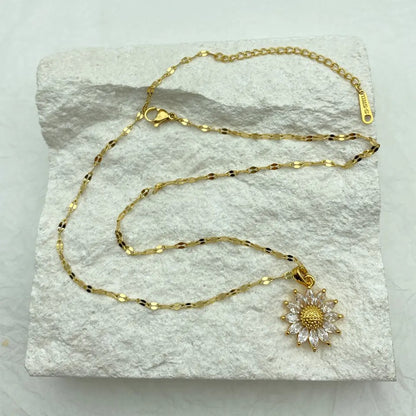 Sunflower Necklace