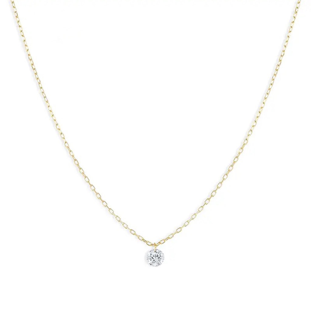 Crystal Zircon Necklace