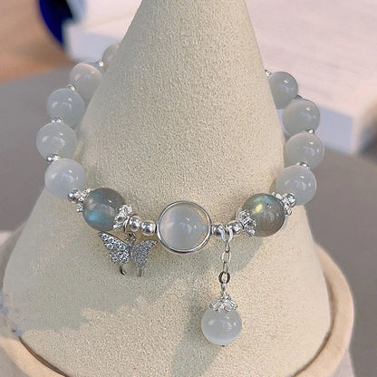 Opal Blue Crystal Bracelet