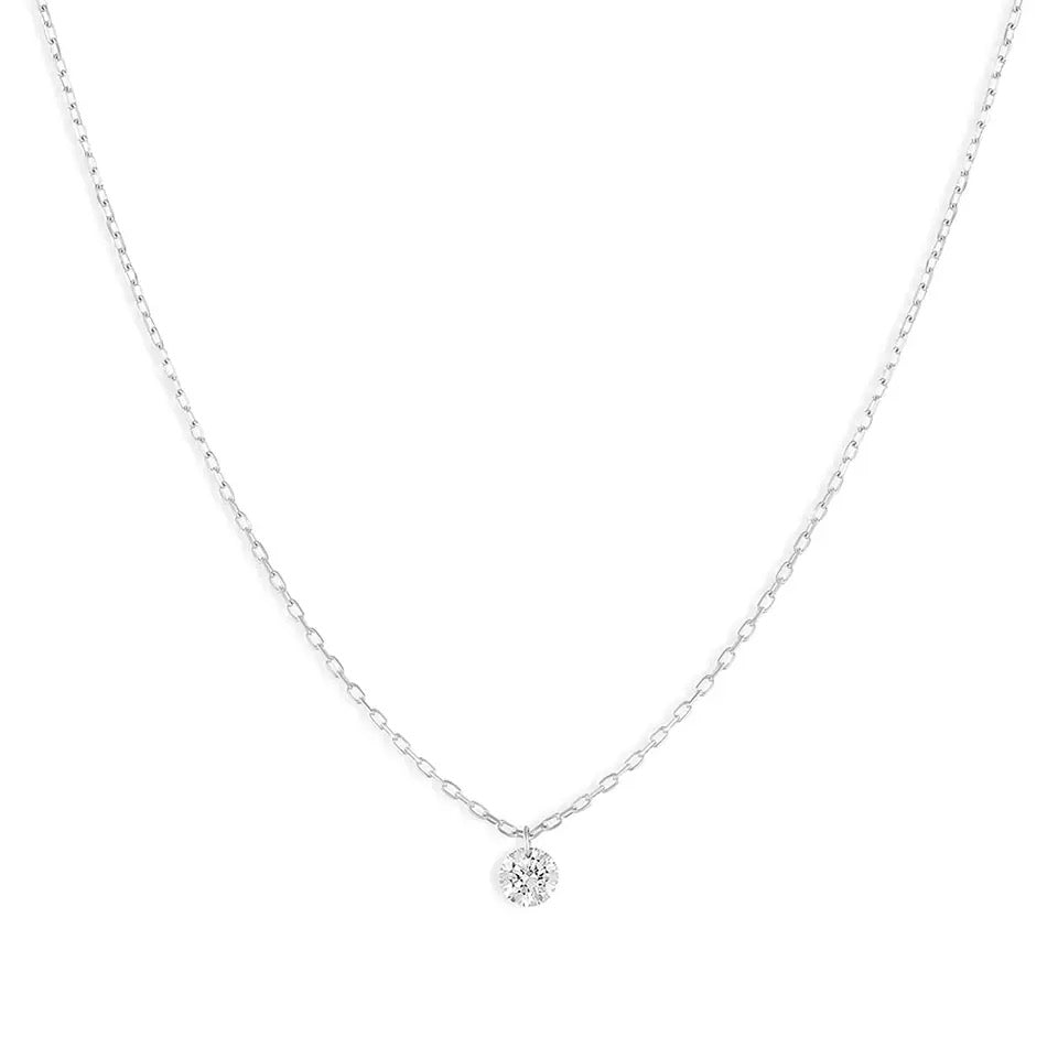 Crystal Zircon Necklace