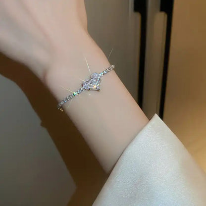 Heart Zircon Bracelet