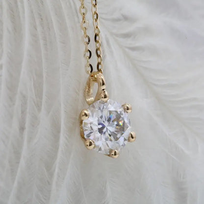 Round Zircon Necklace