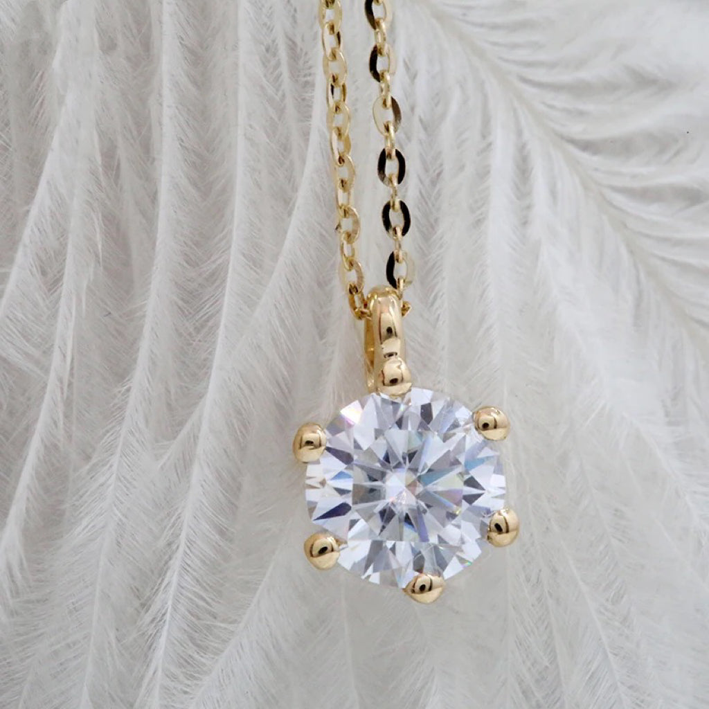 Round Zircon Necklace