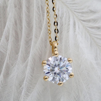 Round Zircon Necklace