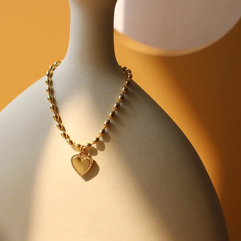 Gold Plated Heart Bracelet