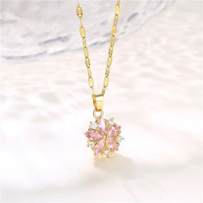 Sakura Pendant Necklace