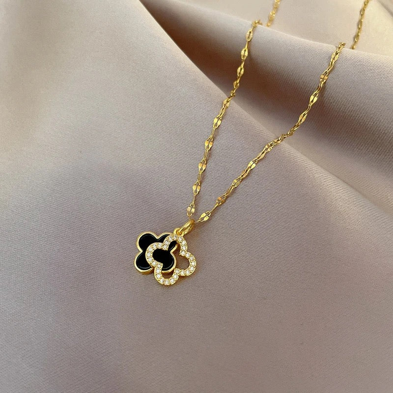 Four Leaf Clover Pendant Necklace