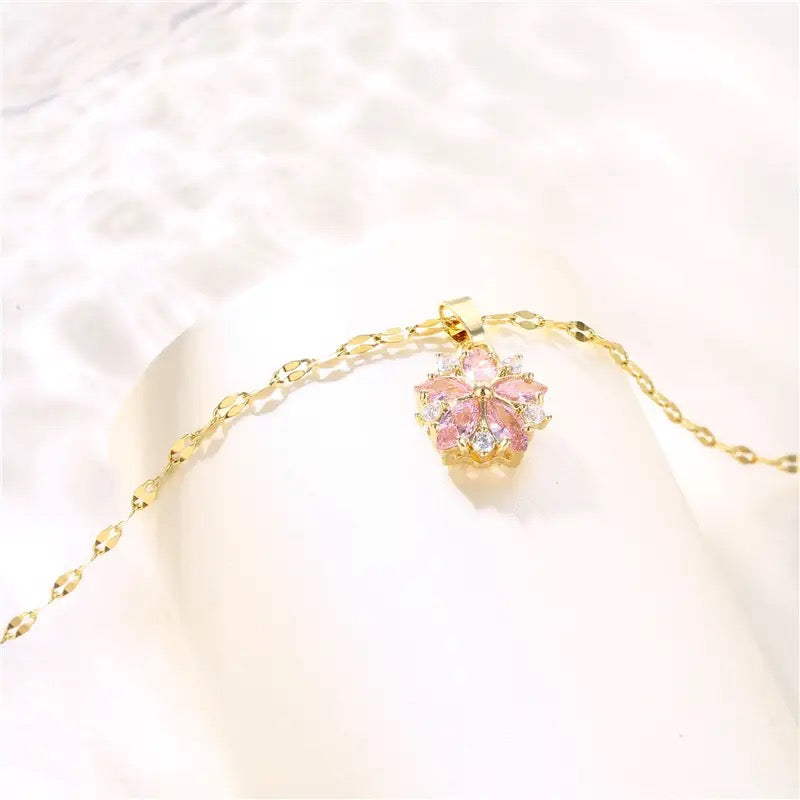 Sakura Pendant Necklace