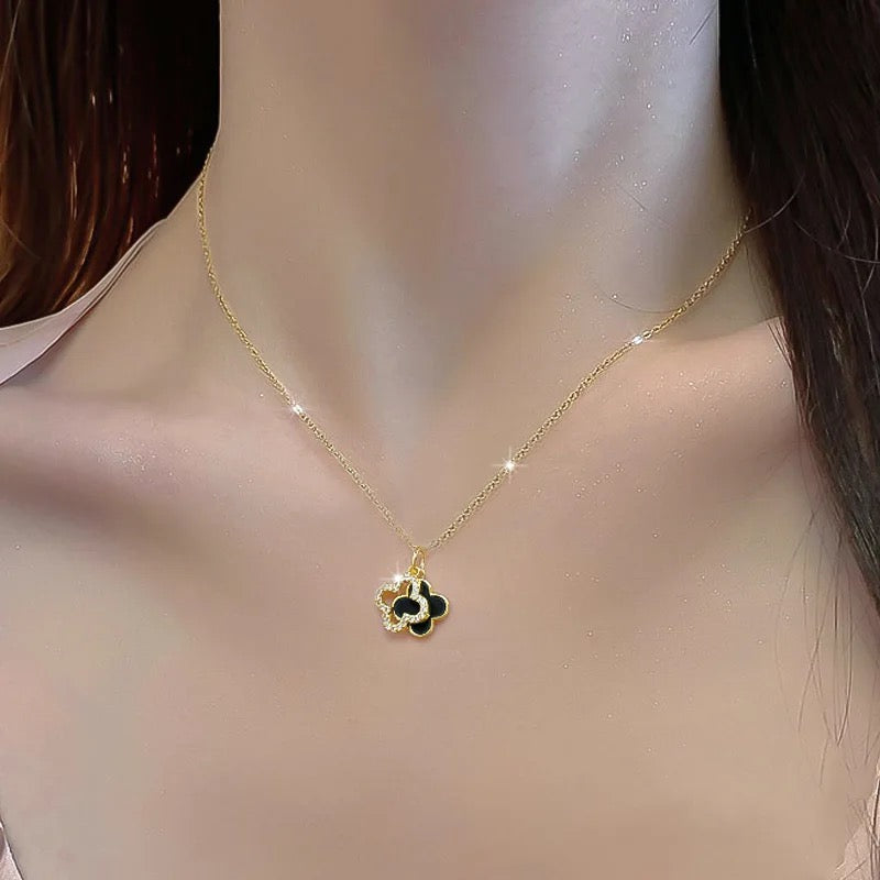 Four Leaf Clover Pendant Necklace