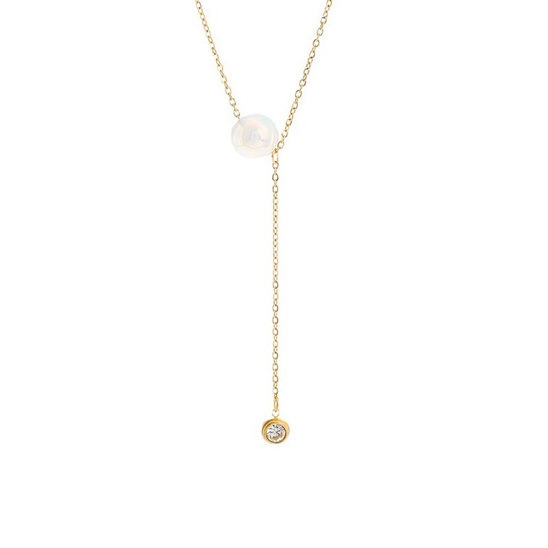 Zircon Drop Necklace